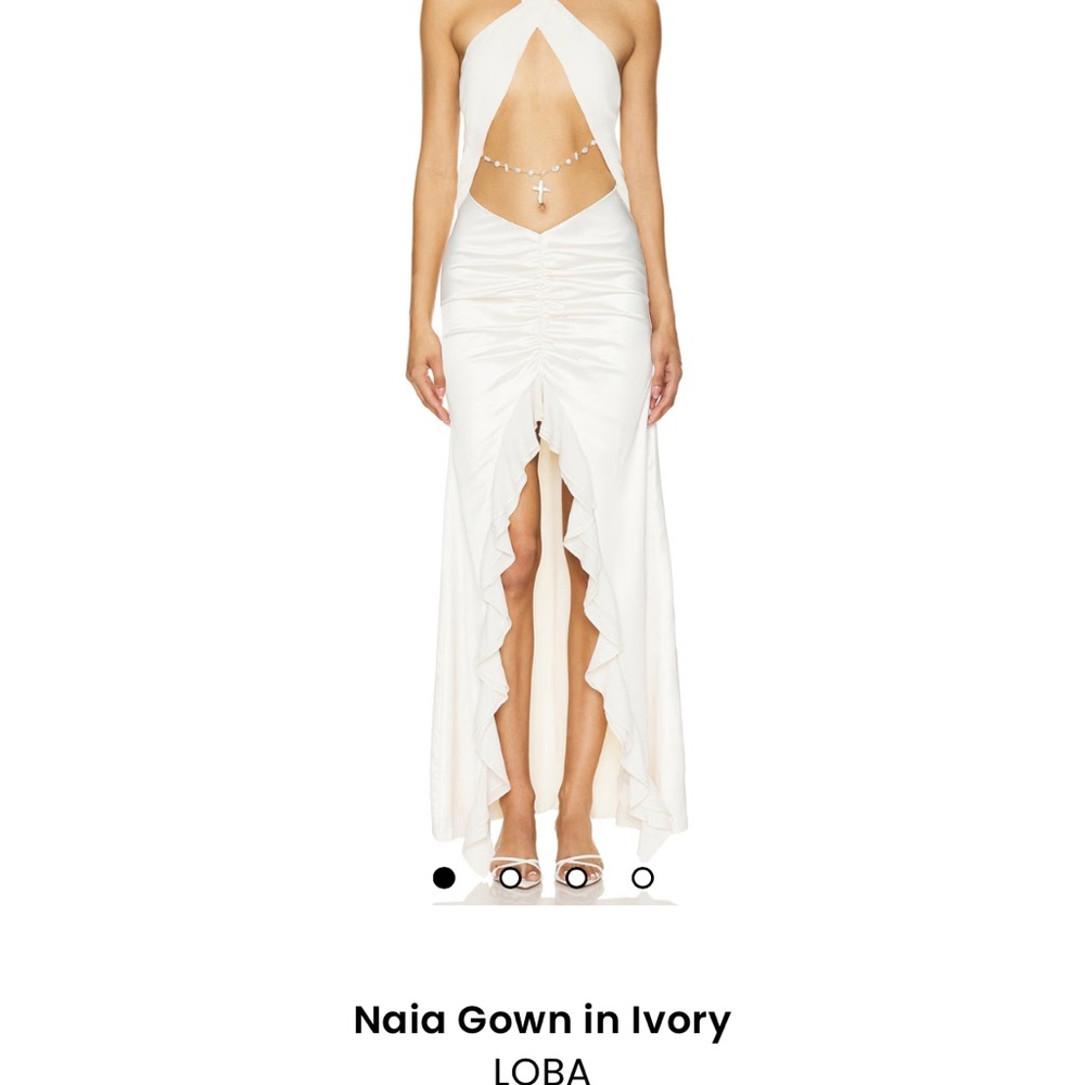 Ivory Naia Gown by Loba